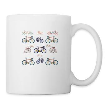 Vintage Bike Bike - Mug - white - Right