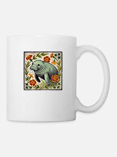 Seekuh - Tasse - Weiß