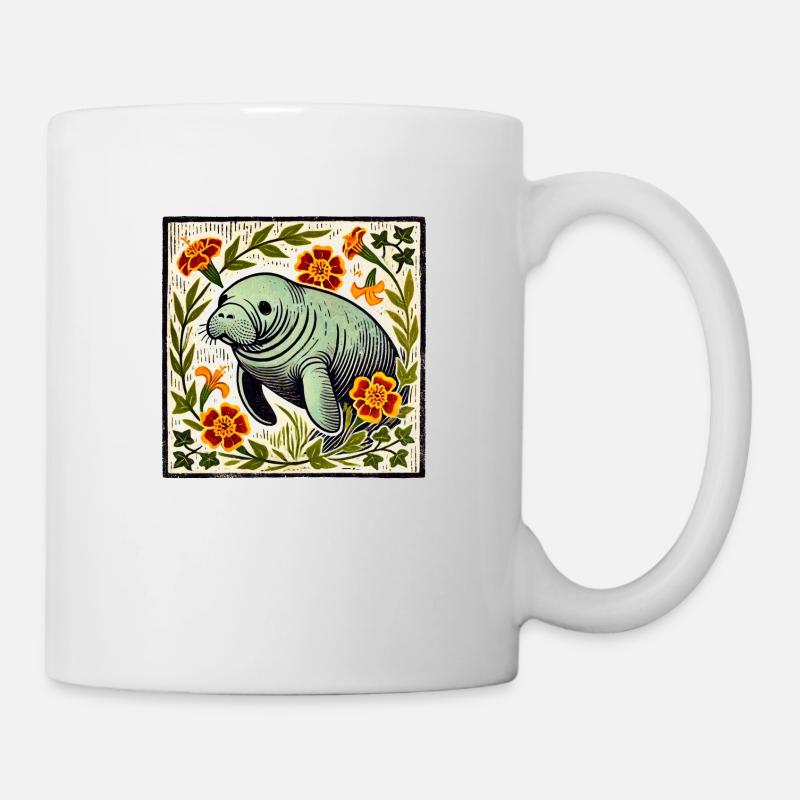 Seekuh - Tasse - Weiß