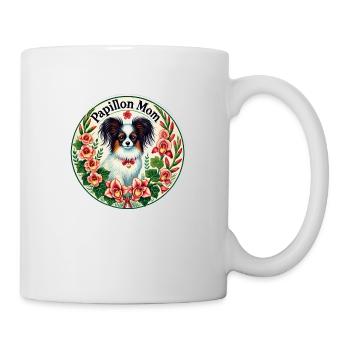 Papillon Mama - Tasse - Weiß - Rechts