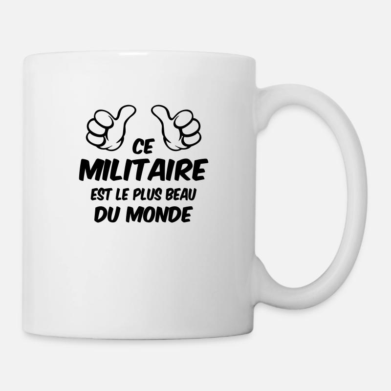 BEST MILITARY - Mug - white