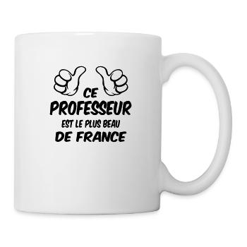 MEILLEUR PROFESSEUR - Mug blanc - blanc - Droite