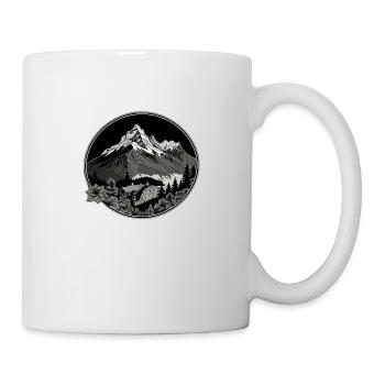 Swiss Mountains - Mug - white - Right