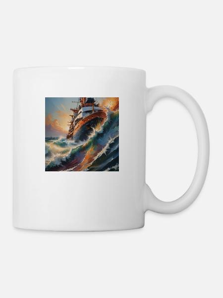 Ship Sea1 - Tasse - Weiß