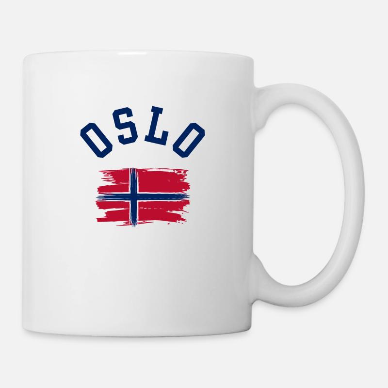 Oslo, Norwegen - Tasse - Weiß