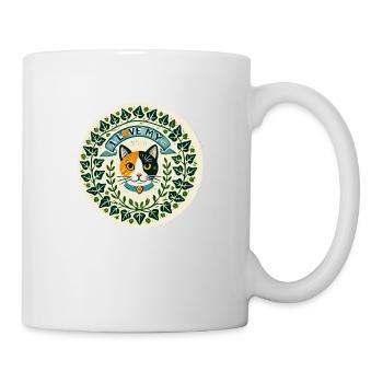 I Love my Calico Cat - Mug - white - Right