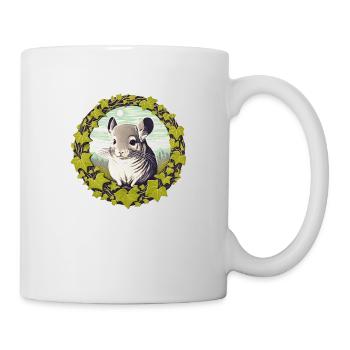 Chinchilla - Tasse - Weiß - Rechts