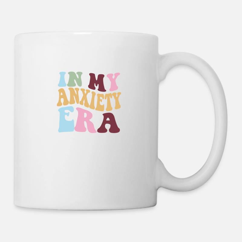 anxiety era - Tasse - Weiß