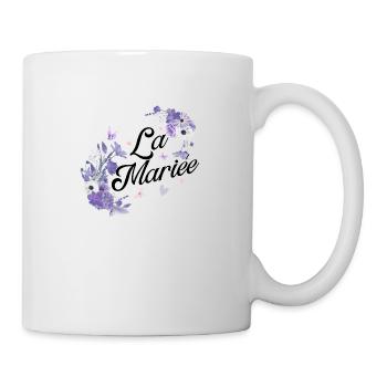 The Purple Floral Bride - Mug - white - Right