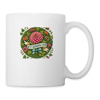 Meilleure mamie du monde - Mug blanc - blanc - Droite