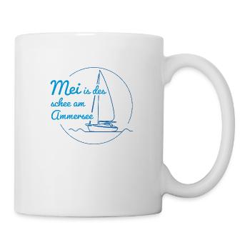 Mei is des schee am Ammersee - Tasse - Weiß - Rechts