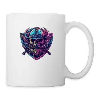 Viking Skull - Mug - white - Right