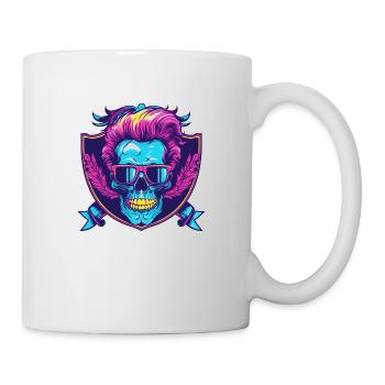 Punk Skull Party - Mug - white - Right