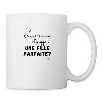 What Is Called A Perfect Girl Personalized - Mug - white - Right