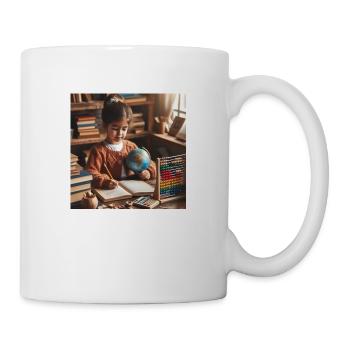 A screen-free present - Mug - white - Right
