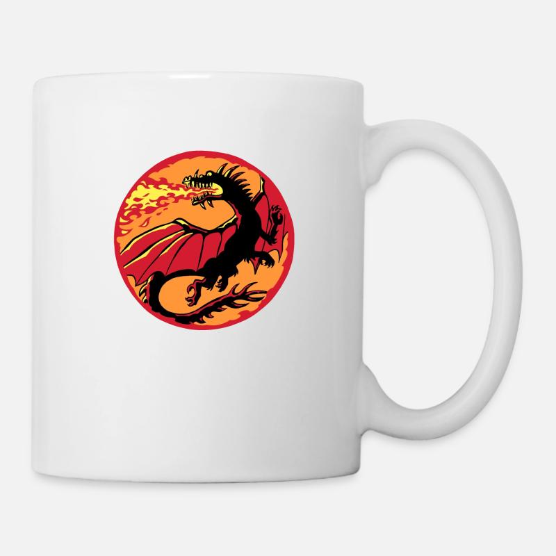 Dragon - Mug - white