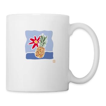 anannas - Mug blanc - blanc - Droite
