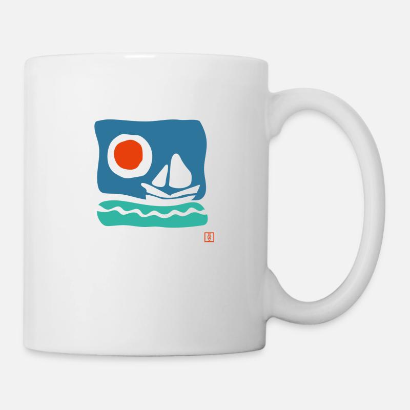 Boot - Tasse - Weiß