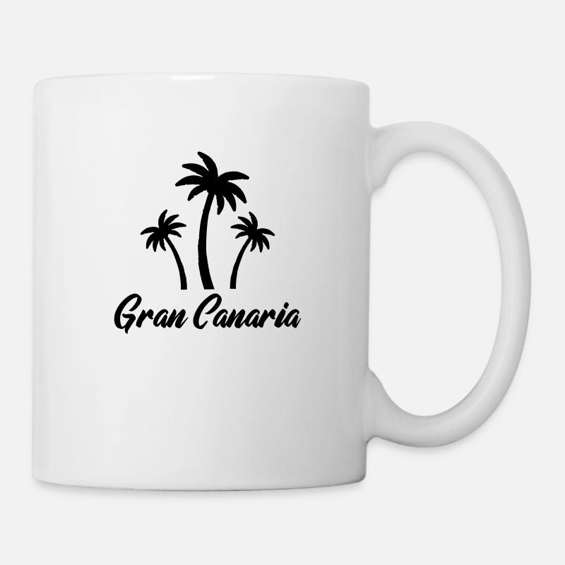 gran canaria - Tasse - Weiß