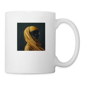 AP Portrait surréaliste 2 août 2024 - Mug blanc - blanc - Droite