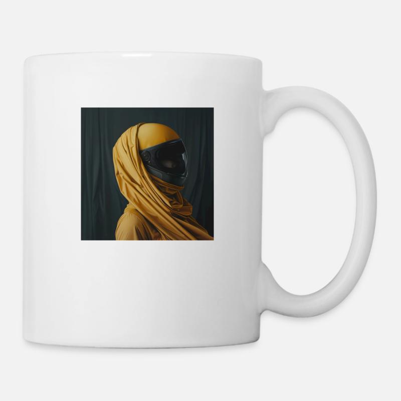 AP Portrait surréaliste 2 août 2024 - Mug blanc - blanc