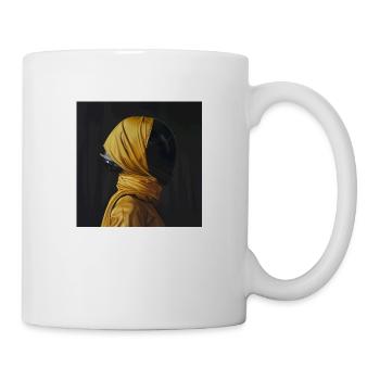 AP Portrait surréaliste 1 août 2024 - Mug blanc - blanc - Droite