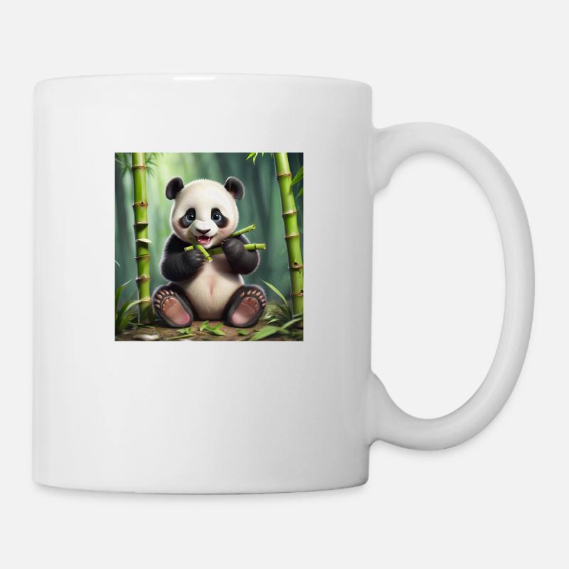 Panda - Mug blanc - blanc