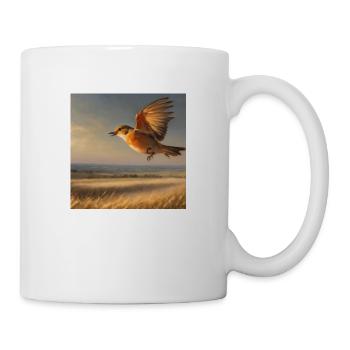 Vogel - Tasse - Weiß - Rechts
