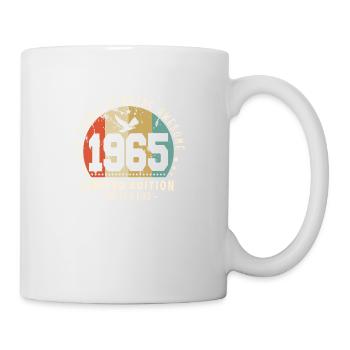 Original Geboren 1965 Authentisches Geschenk 1965 Bursdag - Tasse - Weiß - Rechts
