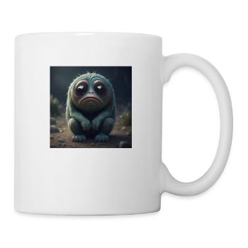 Sad creature - Mug - white - Right
