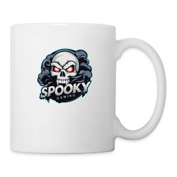 spooky gaming - crane squelette jeu video - Mug blanc - blanc - Droite