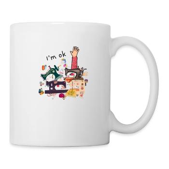 I'm a Seamstress - Couture Humor Gift - Mug - white - Right
