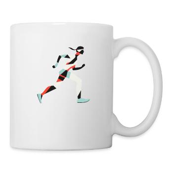 Chaussures de course Runner Running - Mug blanc - blanc - Droite