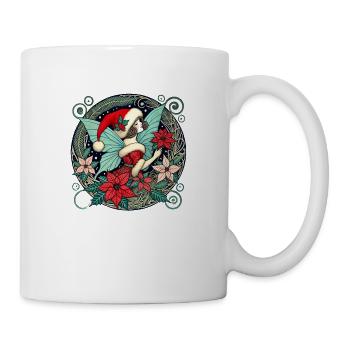 Fée de Noël - Mug blanc - blanc - Droite
