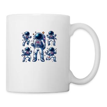 Space Travel - Astroanut Moon Planet - Mug - white - Right