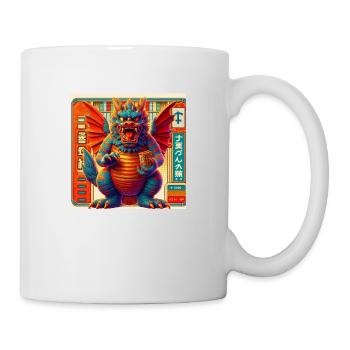Japanese Dragon Monster - Mug - white - Right