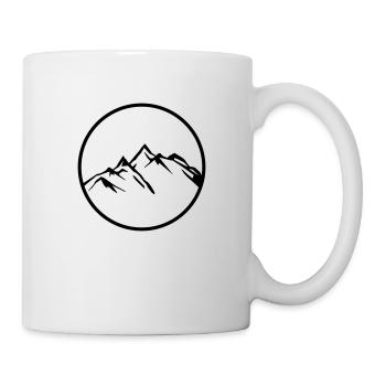 mountains mountains - Mug - white - Right