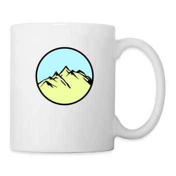 mountains mountains - Mug - white - Right