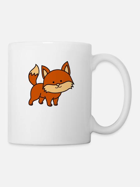 Renard - Mug blanc - blanc