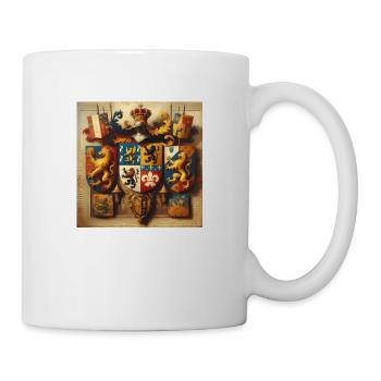 Armoiries revisité France - Mug blanc - blanc - Droite