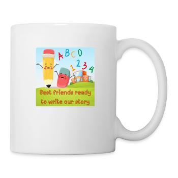 School Friends Forever - Tasse - Weiß - Rechts