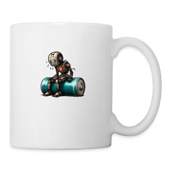 Pile Faible, Système Défaillant, Bot-Problèmes ! - Mug blanc - blanc - Droite