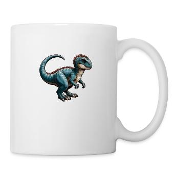 Kawaii Cute Dinosaur - Mug - white - Right