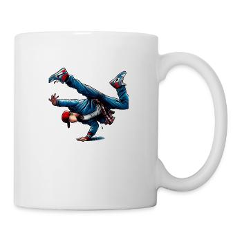 Dance and breakdance fans - Mug - white - Right