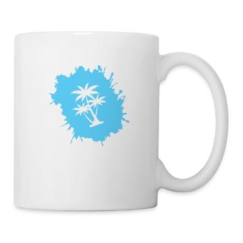 Palm Tree Blobs 2 - Mug - white - Right