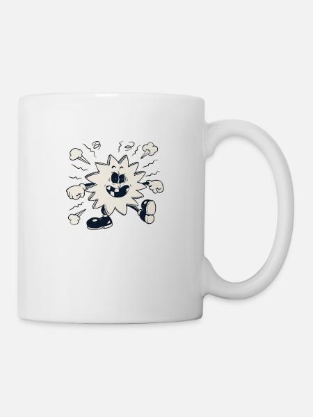 Soleil déréglé - Mug blanc - blanc
