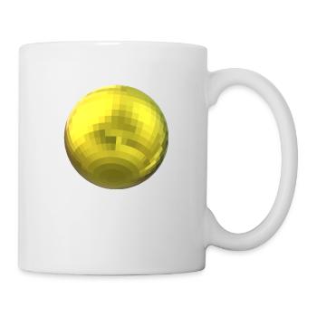 yellow ball - Mug - white - Right