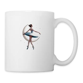 Lune - Danse Classique - Mug blanc - blanc - Droite