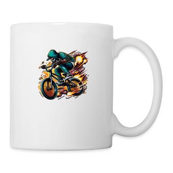 Bmx Freestyle - Adrénaline - Mug blanc - blanc - Droite