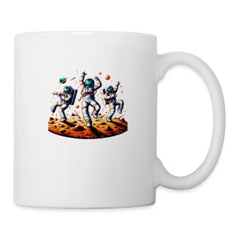 A Step Into Space - Astronaut Dance - Mug - white - Right